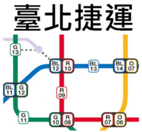 臺北捷運路線圖應用圖片