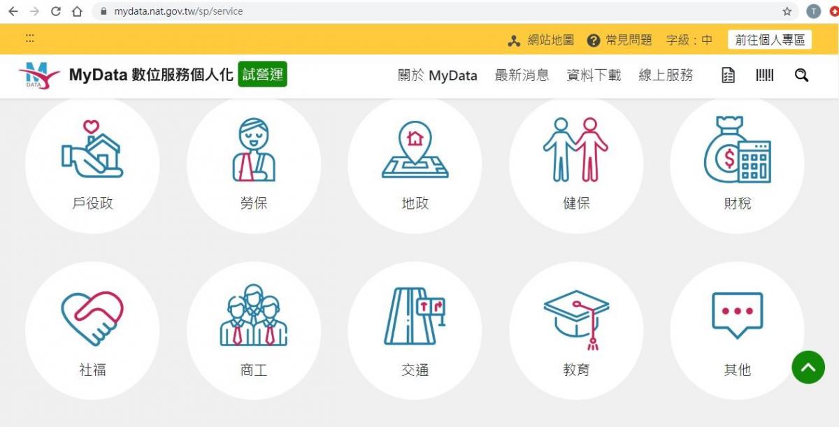 MyData平臺上線！政府個人資料由民眾自己做主