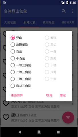 台灣登山氣象