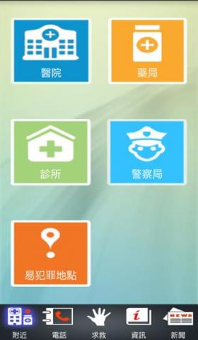 HelpMee:隨身定位求救、防身防狼守護、警報脫險緊急報案應用程式示意圖_列表